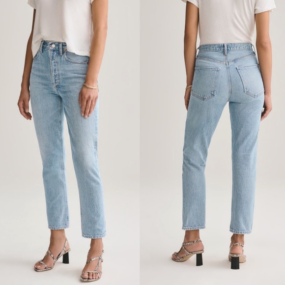 agolde riley hi rise